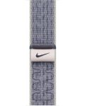 Каишка Apple - Sport Loop, Apple Watch, 46 mm, Grey/Blue - 3t