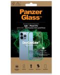 Калъф PanzerGlass - ClearCase, iPhone 13 Pro, прозрачен/зелен - 4t