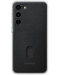 Калъф Samsung - Frame, Galaxy S23, черен - 4t