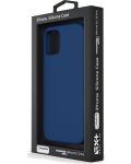 Калъф Next One - Silicon MagSafe, iPhone 12/12 Pro, син - 5t