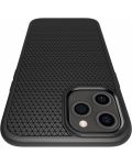 Калъф Spigen - Liquid Air, iPhone 12 Pro Max, черен - 3t