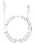 Кабел Canyon - MFI-4, USB-C/Lightning, 1.2 m, бял - 2t