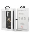 Калъф Guess - PU 4G Metal Logo, Galaxy S23, сив - 4t