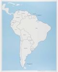 Карта на Южна Америка Smart Baby - 1t
