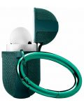 Калъф за слушалки Spigen - Urban Fit, AirPods Pro, Midnight Green - 4t