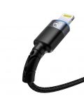 Кабел Tellur - TLL155373, USB-A/Lightning, 1.2 m, черен - 2t