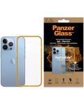 Калъф PanzerGlass - ClearCase, iPhone 13 Pro, прозрачен/оранжев - 4t