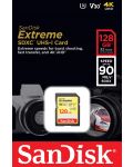 Карта памет SanDisk - Extreme, 128GB, SDXC, Class10 - 4t