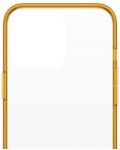 Калъф PanzerGlass - ClearCase, iPhone 13 Pro, прозрачен/оранжев - 5t
