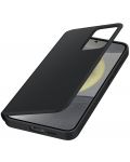 Калъф Samsung - S-View Case, Galaxy S24 Plus, черен - 3t