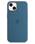 Калъф Apple - Silicone MagSafe, iPhone 13, Blue Jay - 1t