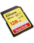 Карта памет SanDisk - Extreme, 128GB, SDXC, Class10 - 3t