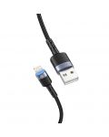 Кабел Tellur - TLL155373, USB-A/Lightning, 1.2 m, черен - 3t