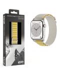 Каишка Next One - Adventure Loop, Apple Watch, 41 mm, бяла/жълта - 3t