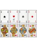 Карти за игра Piatnik - модел Bridge-Poker-Whist, цвят зелени - 3t