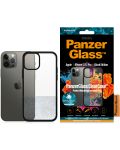 Калъф PanzerGlass - ClearCase, iPhone 12/12 Pro, прозрачен/черен - 3t