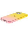 Калъф Holdit - SeeThru, iPhone 12/12 Pro, Bright Pink/Orange Juice - 4t