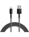 Кабел Anker - PowerLine Select Plus, USB-A/Lightning, 1.8 m, черен - 1t