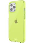 Калъф Holdit - Seethru, iPhone 13 Pro Max, Acid Green - 3t