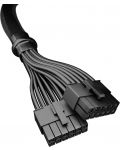 Кабел be quiet! - BC072, 12-Pin PCI-E/2x 12-Pin PCI-E, 0.6 m, черен - 2t