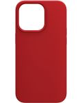 Калъф Next One - Silicon MagSafe, iPhone 13 Pro, червен - 5t