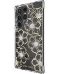 Калъф Case-Mate - Floral Gems, Galaxy S23 Ultra, прозрачен - 2t