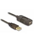 Удължителен кабел Delock- 82446, USB-A/USB-A, 10 m, кафяв - 2t