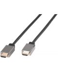 Кабел Vivanco - 47171 Premium, HDMI/HDMI с Ethernet, 1m, черен - 1t