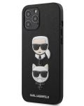 Калъф Karl Lagerfeld - Saffiano K and C, iPhone 12 Pro Max, черен - 1t