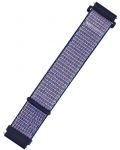 Каишка Xmart - Watch Band Fabric, 22 mm, Midnight Blue - 1t