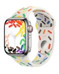 Каишка Apple - Pride Edition Sport S/M, Apple Watch, 41 mm, многоцветна - 2t