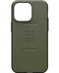 Калъф UAG - Civilian MagSafe, iPhone 15 Pro Max, Olive Drab - 1t