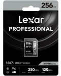 Карта памет Lexar - Professional, 256GB, SDXC, Class10 - 3t