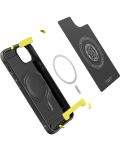 Калъф Spigen - Rugged Armor Mag, iPhone 14/13, черен - 4t