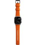 Каишка Nomad - Rugged, Apple Watch 1-8/Ultra/SE, оранжева/сива - 4t