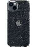 Калъф Spigen - Liquid Crystal Glitter, iPhone 14 Plus, Crystal Quartz - 1t