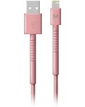 Кабел Fresh N Rebel - USB-A/Lightning, 3 m, розов - 1t