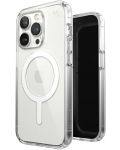 Калъф Speck - Presidio Perfect Clear MagSafe, iPhone 14 Pro, прозрачен - 3t