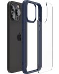 Калъф Spigen - Ultra Hybrid, iPhone 15 Pro Max, Navy Blue - 5t