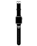 Каишка Karl Lagerfeld - Choupette, Apple Watch, 38/40 mm, черна - 1t