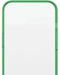 Калъф PanzerGlass - ClearCase, iPhone 13/14, прозрачен/зелен - 5t