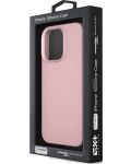 Калъф Next One - Silicon MagSafe, iPhone 13 Pro, розов - 6t
