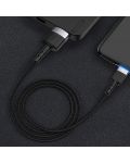 Кабел Tellur - TLL155373, USB-A/Lightning, 1.2 m, черен - 5t