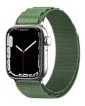 Каишка Techsuit - W037 Nylon, Apple Watch, 42/44/45/49 mm, зелена - 2t