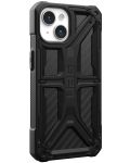 Калъф UAG - Monarch, iPhone 15, Carbon Fiber - 3t