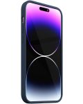 Калъф Next One - Silicon MagSafe, iPhone 14 Pro Max, син - 4t