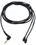 Кабел за слушалки Shure - EAC64BK, MMCX/3.5 mm, 1,62 m, черен - 3t