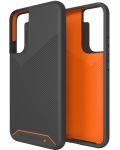 Калъф Gear4 - Denali, Galaxy S22 Plus, черен/оранжев - 6t