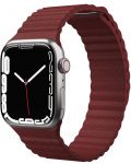 Каишка Next One - Loop Leather, Apple Watch, 42/44 mm, Claret - 2t