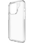 Калъф Zagg -  Crystal Palace, iPhone 15 Pro, прозрачен - 6t